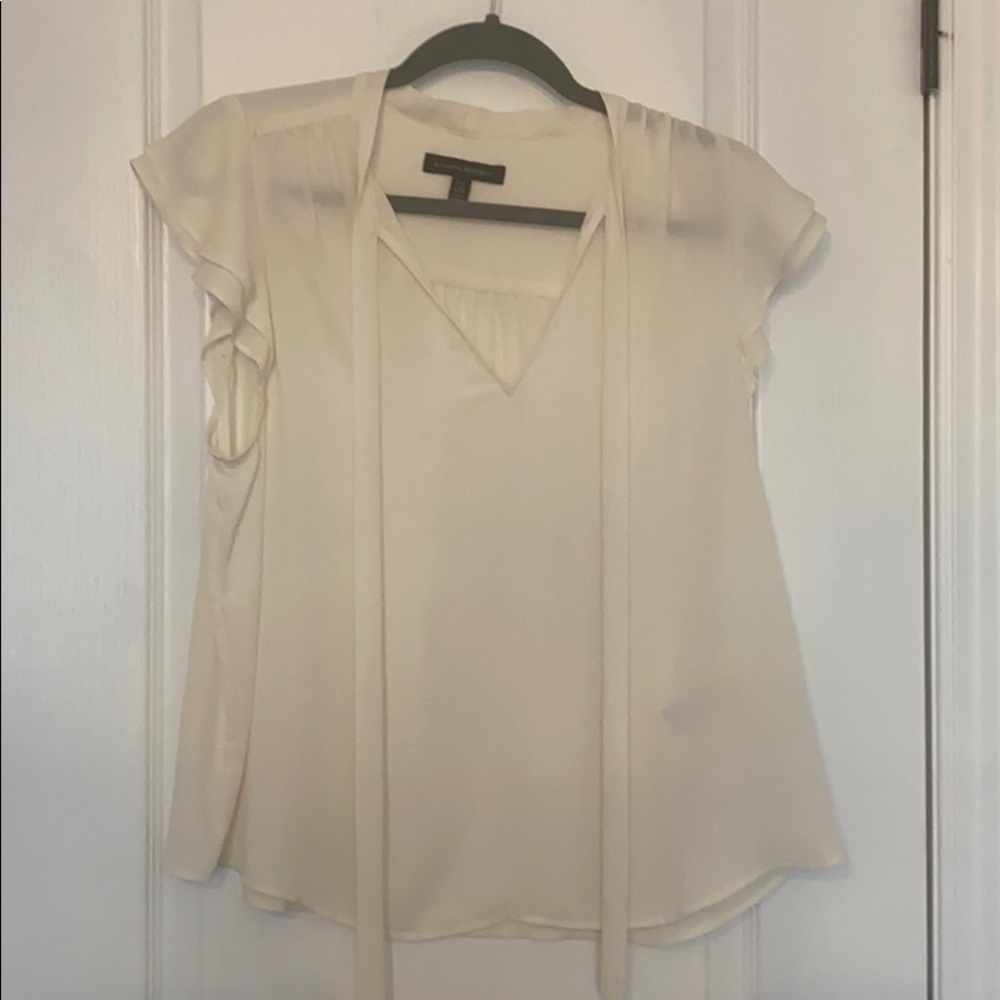 Banana Republic sheet shirt - petite L